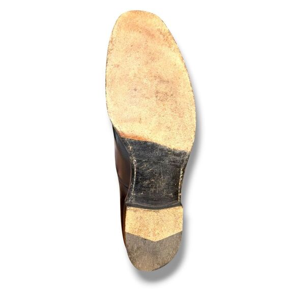 Black Church’s Cap Toe Oxford Dress Shoes Sz 11.5 - Picture 11 of 11